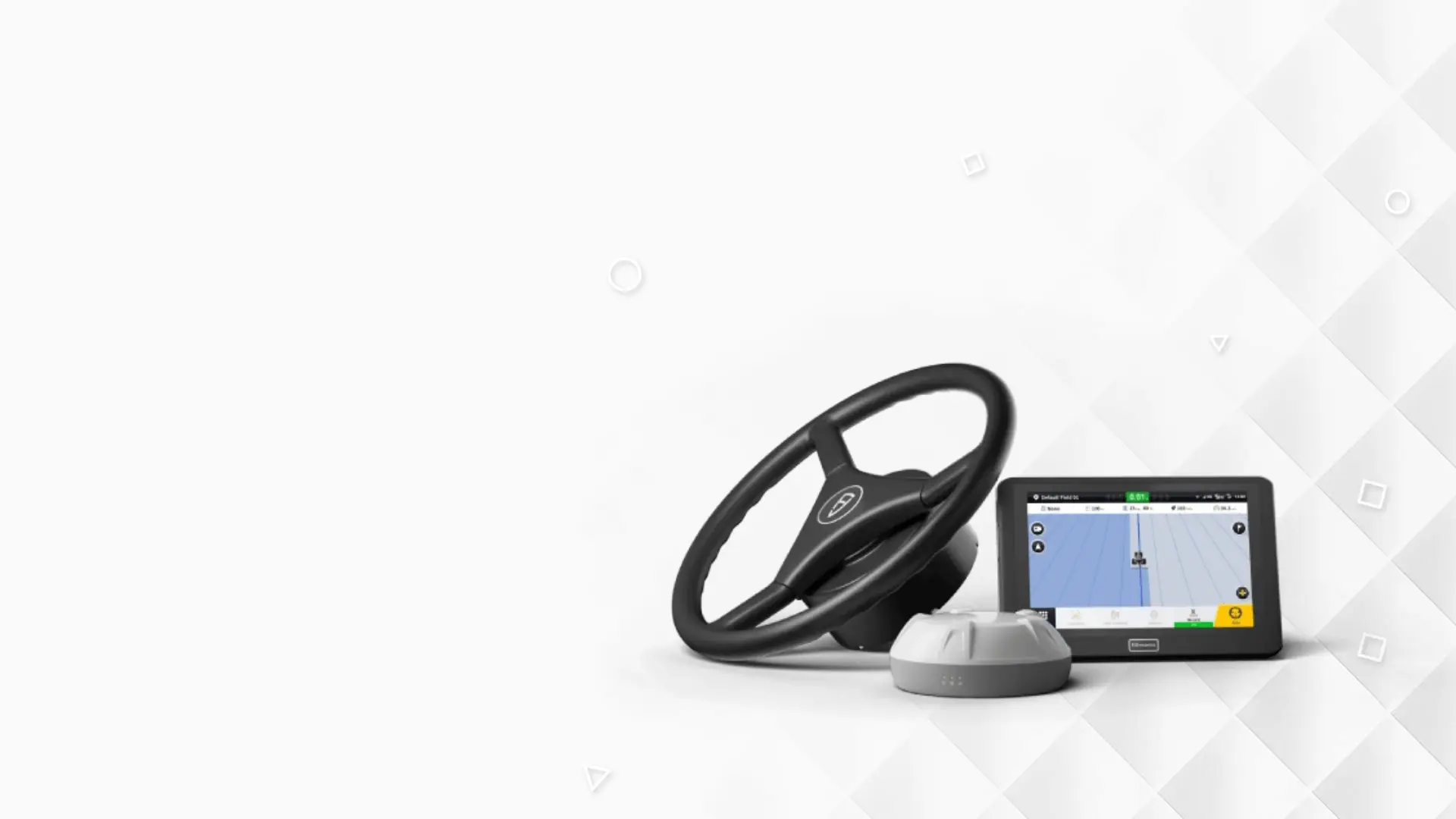 The AT2 auto steer system is an advanced GPS-guided steering technology that automates a tractor's steering, increasing agricultural efficiency and precision while reducing operator fatigue and fuel consumption.